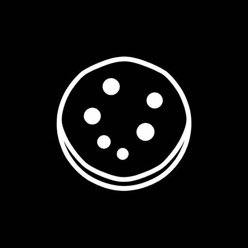 Icono de una galleta, representando las cookies inform&aacute;ticas.