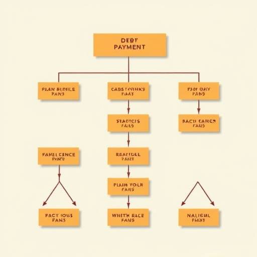 Imagen mostrando un plan de pago de deudas